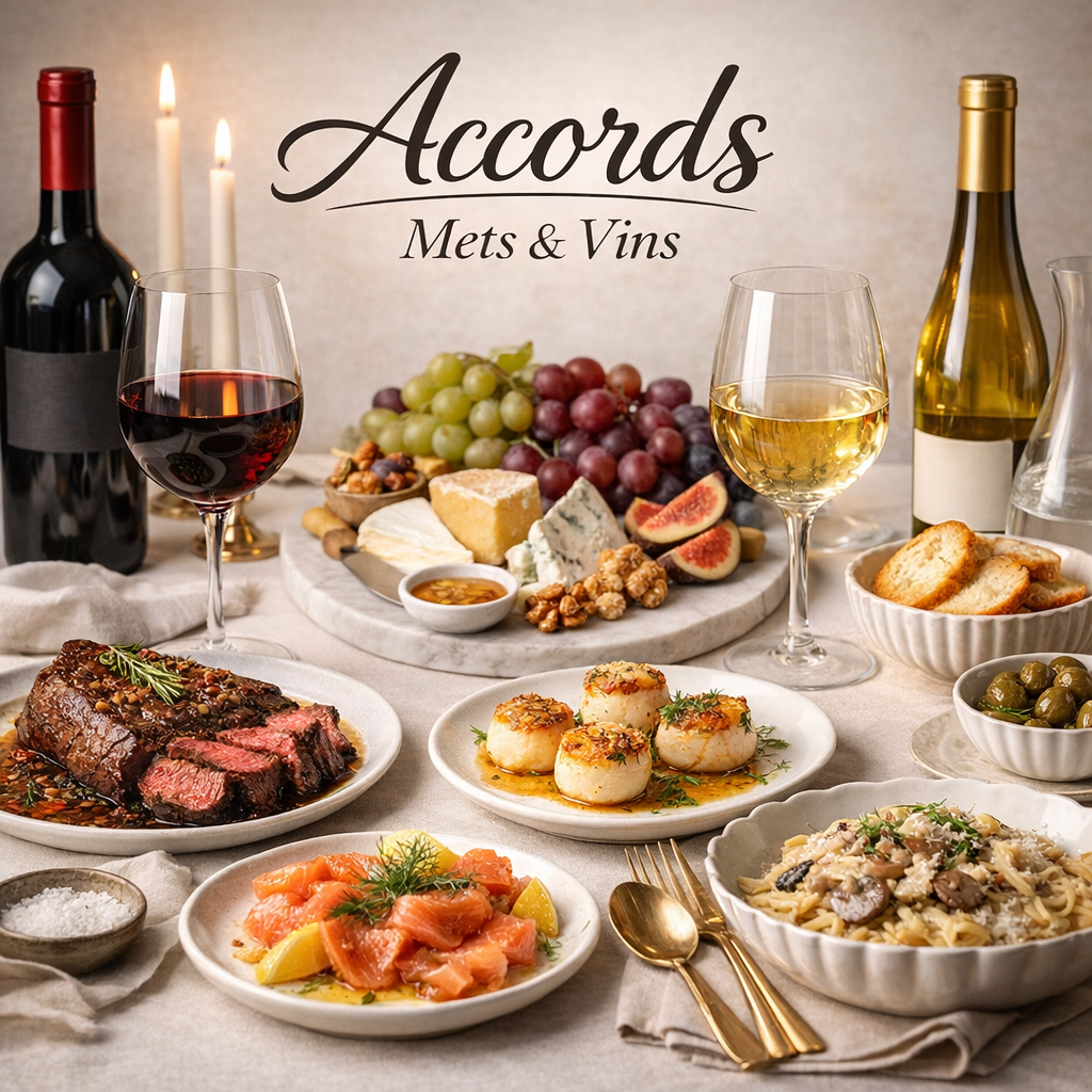 L’art de l’association mets-vins et l’expérience sensorielle