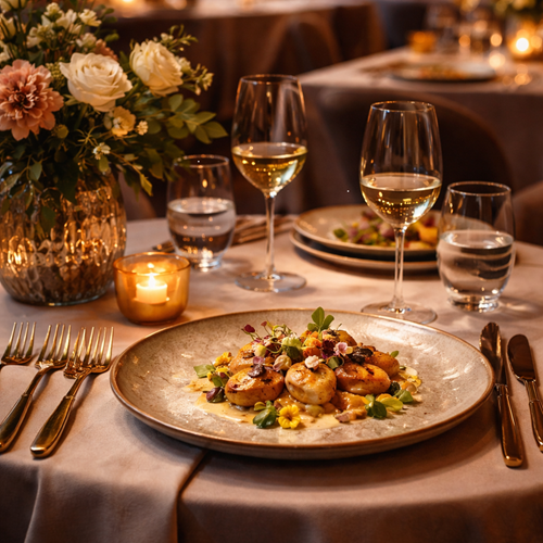 L'art du dressage et de l'Emotion Culinaire