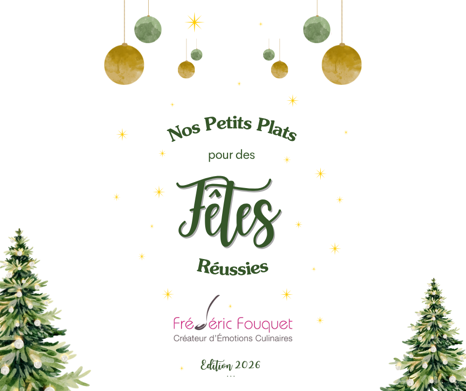 La magie des fêtes se prépare aussi dans l'assiette !