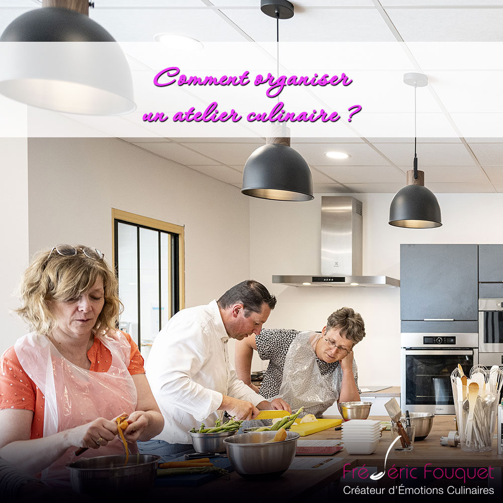 Comment organiser un atelier culinaire